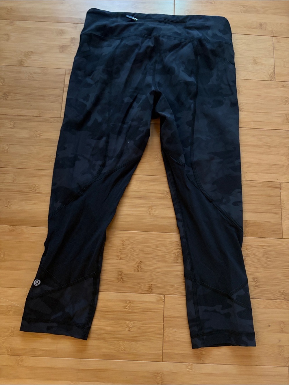 lululemon athletica Black Camo Leggings
